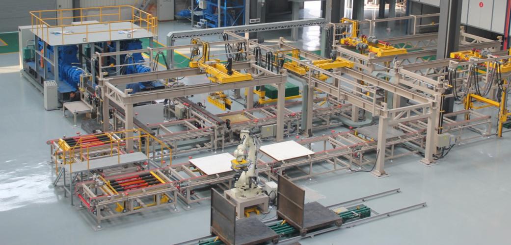 scr全自動切碼運系統(tǒng) - 自動化應用 - 山東礦機邁科建材機械-